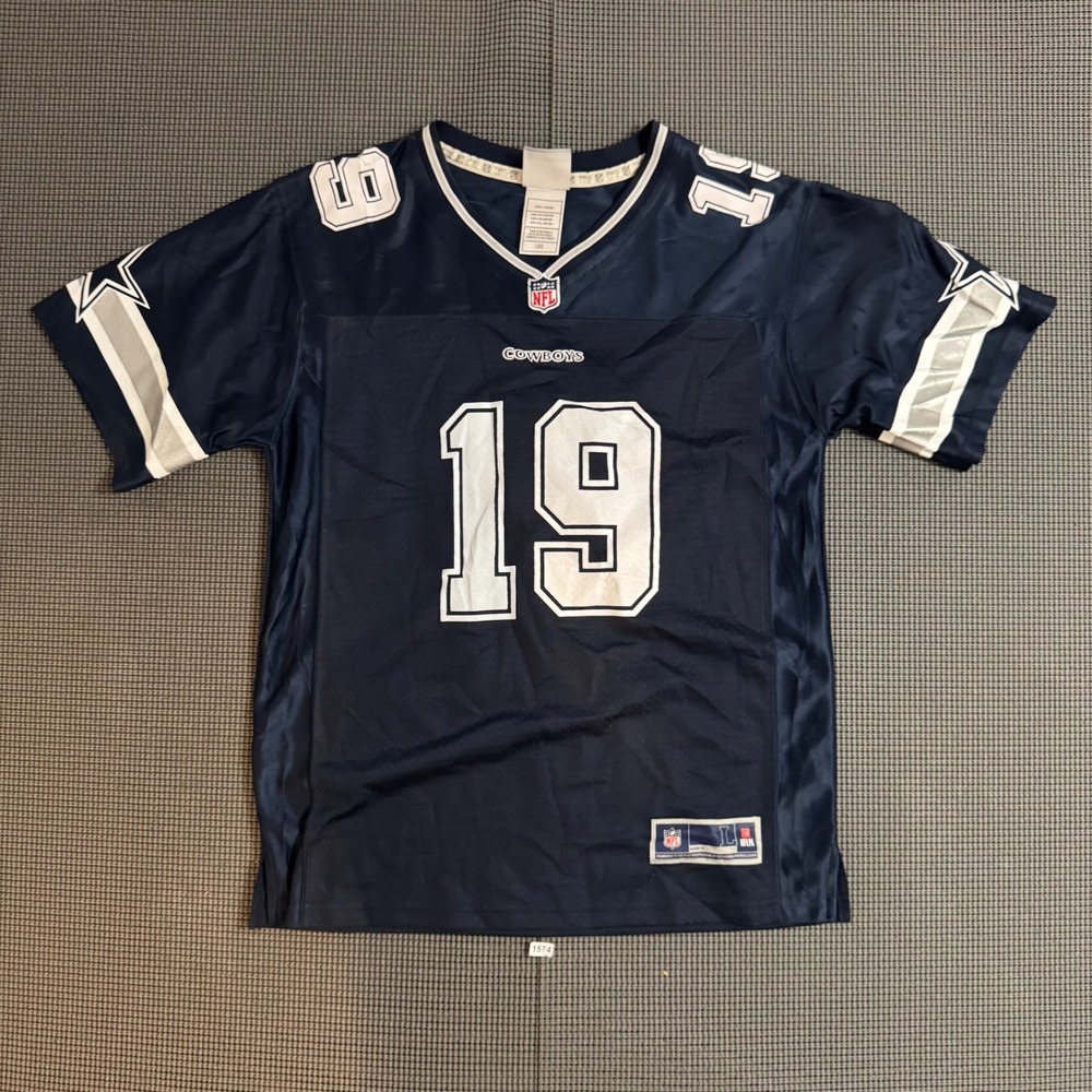 NFL Pro Line Dallas Cowboys Amari Cooper 19 Jersey Navy Blue Youth Large L